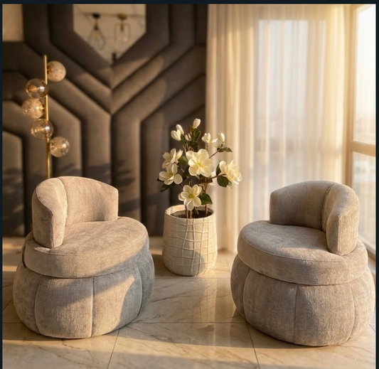 Sillón Bombay - Diseño Orgánico Ultra Acolchado con Tela Antifluidos