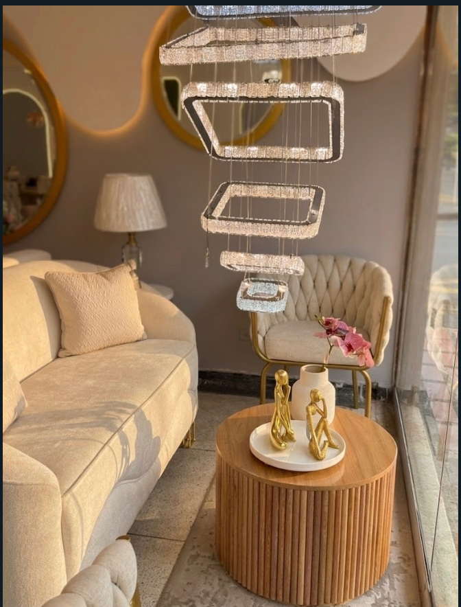 Sala de Exhibición Exclusiva - Sofá Orgánico + Poltrona Artesanal Premium