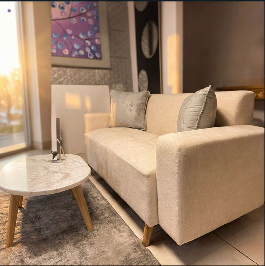 Sofá Deco Premium - Lino Frío Anti-Fluidos | Diseño Minimalista Moderno