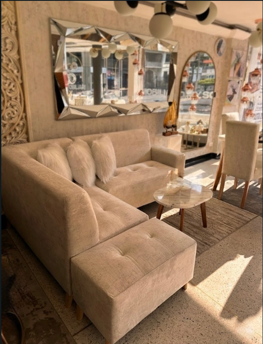 Sala en L Urban Comfort - Modular Ergonómica Anti-Fluidos Pet-Friendly | My Sofá